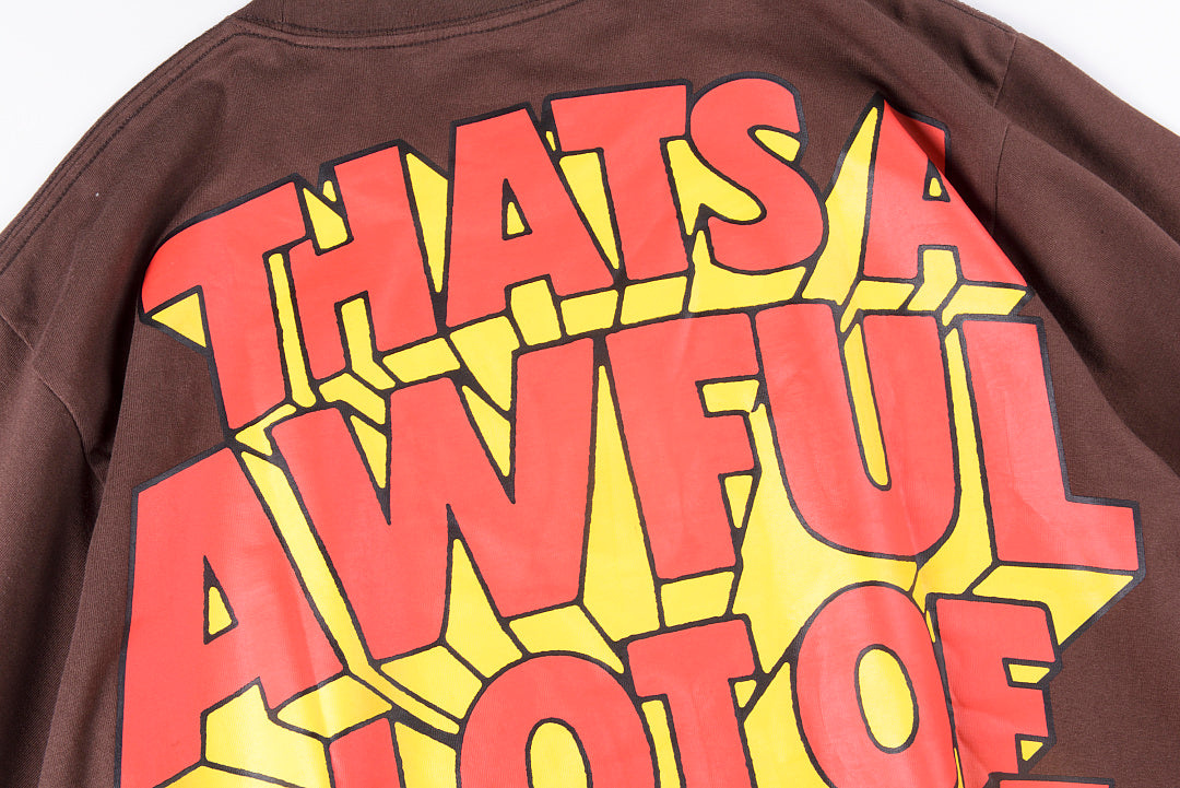 That's A Awful Lot of Cough Syrup Leprechaun Graphic T-Shirt - Burgundy - product image 10