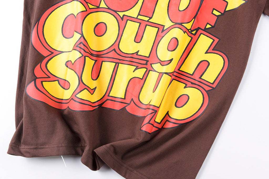 That's A Awful Lot of Cough Syrup Leprechaun Graphic T-Shirt - Burgundy - product image 12