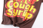 That's A Awful Lot of Cough Syrup Leprechaun Graphic T-Shirt - Burgundy - product image 12