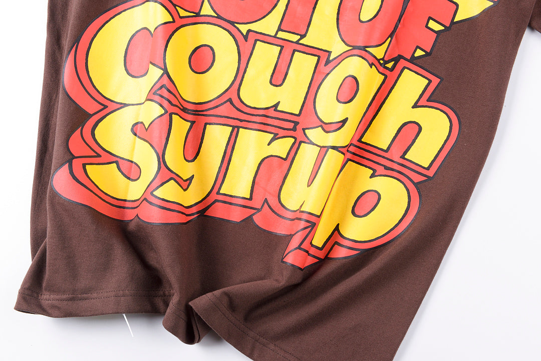 That's A Awful Lot of Cough Syrup Leprechaun Graphic T-Shirt - Burgundy - product image 12