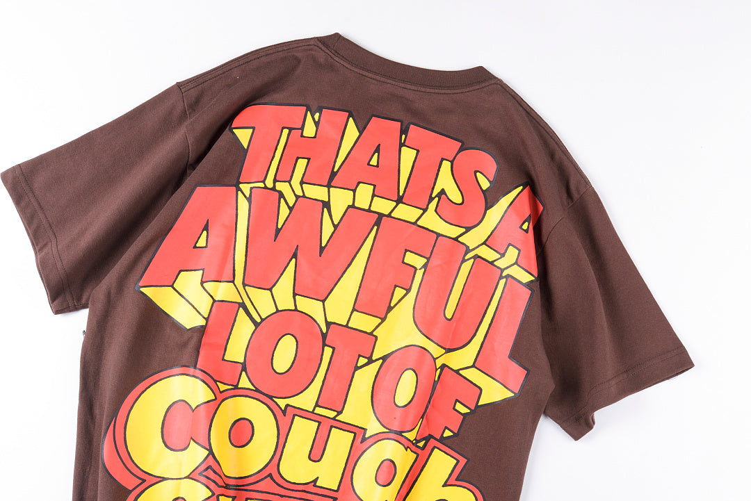 That's A Awful Lot of Cough Syrup Leprechaun Graphic T-Shirt - Burgundy - product image 13
