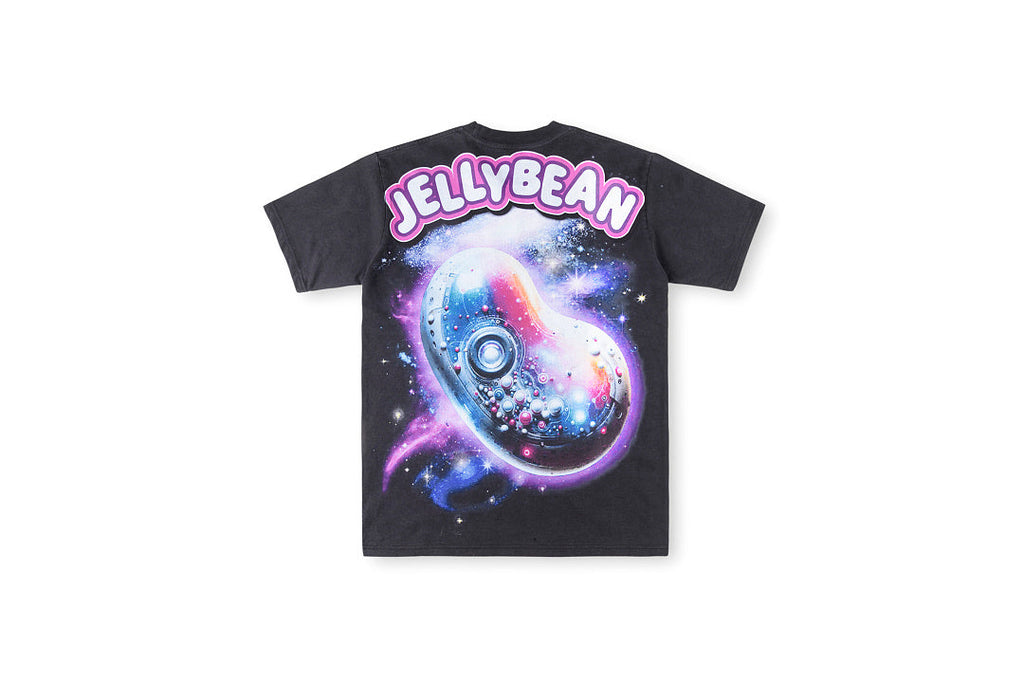 Jellybean Vr Smoker Space Graphic T-Shirt - Charcoal - product image 2