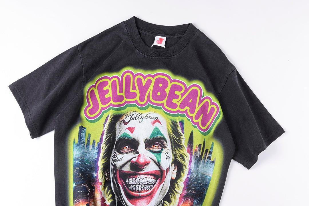 Jellybean Why So Serious Clown Graphic T-Shirt - Charcoal - product image 8