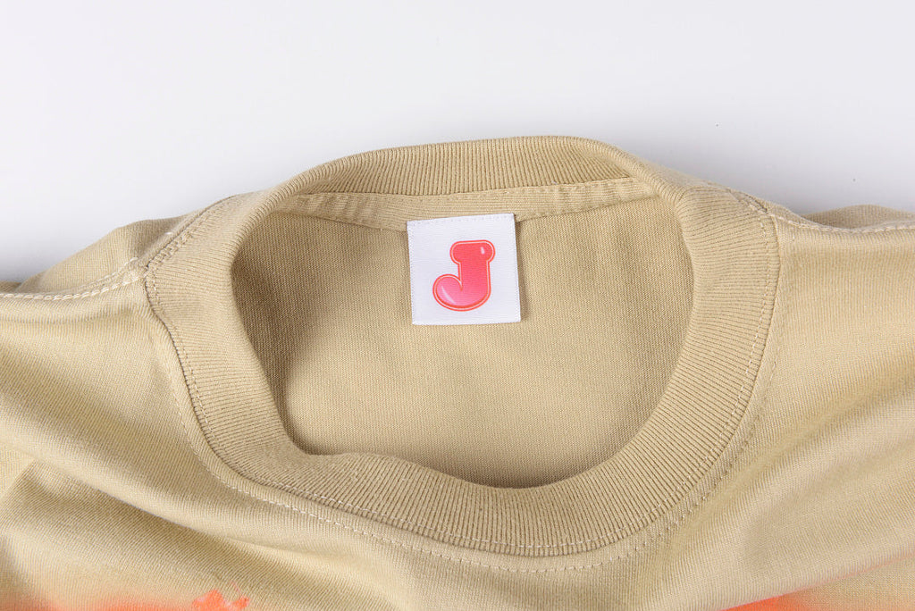 Jellybean Gas Station Racing Graphic T-Shirt - Cream - product image 4