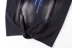 Hellstar Blue Spray Logo Washed T-Shirt - Charcoal Navy - product image 14