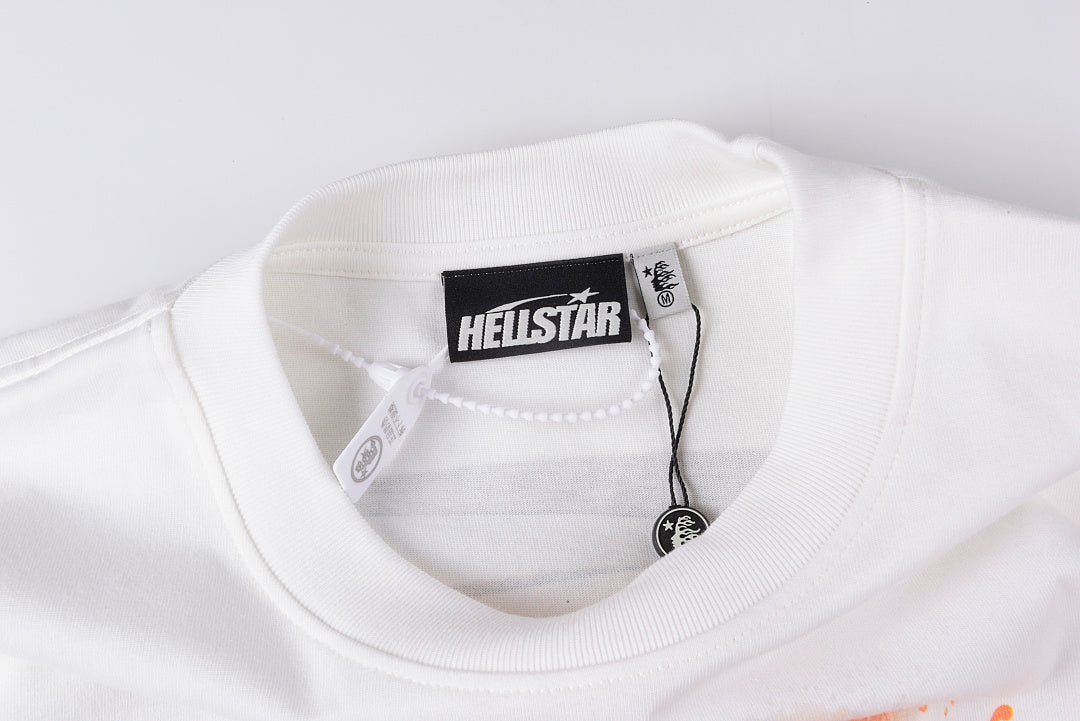 Hellstar Spray Paint Kid Graphic T-Shirt - Light Gray - product image 5