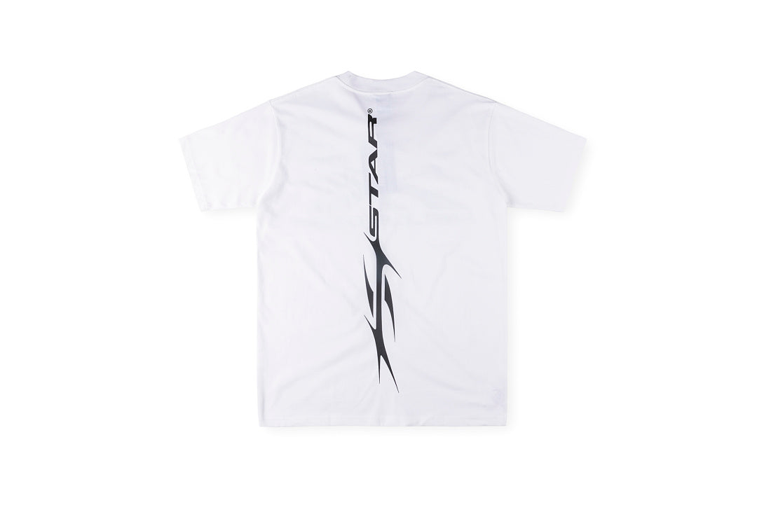 Hellstar Oversized Logo Graphic T-Shirt - Navy Black / White - product image 2