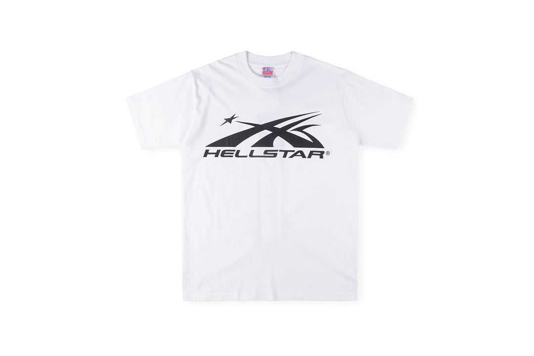 Hellstar Oversized Logo Graphic T-Shirt - Navy Black / White - product image 1