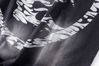 Hellstar Zebra Logo Graphic T-Shirt - Charcoal / Light Gray - product image 10