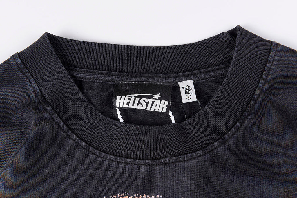 Hellstar Spray Can Graphic Washed T-Shirt - Charcoal - product image 5
