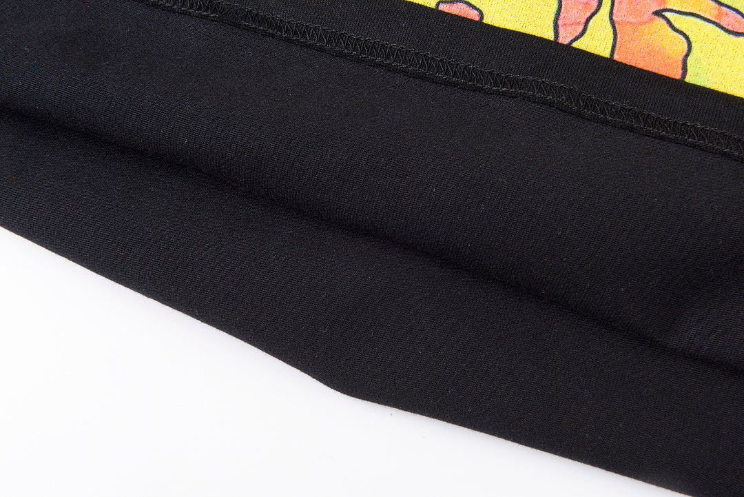 Glo Gang Alien Sun Graphic T-Shirt - Black / Light Gray - product image 5