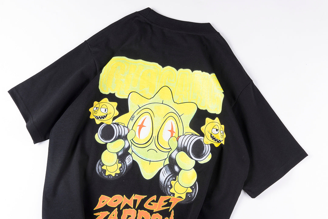 Glo Gang Alien Sun Graphic T-Shirt - Black / Light Gray - product image 14