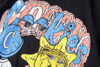 Glo Gang Boyz Worldwide Cartoon Graphic T-Shirt - Navy Black / Light Gray - product image 7