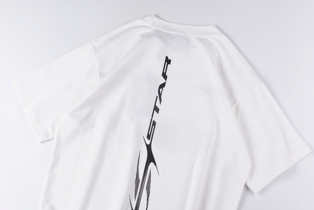 Hellstar Sport Gradient Logo Graphic T-Shirt - Light Gray - product image 11