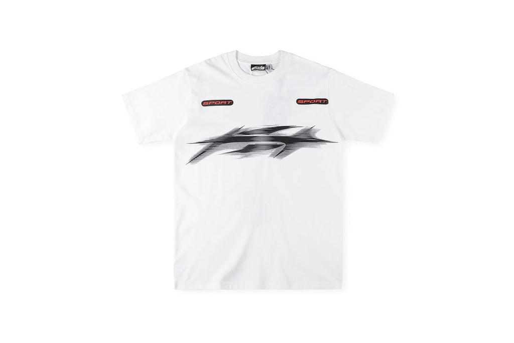 Hellstar Sport Gradient Logo Graphic T-Shirt - Light Gray - product image 1