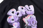 Glo Gang Take Pic Cartoon Graphic T-Shirt - Charcoal Navy / Light Gray - product image 6